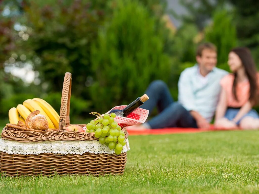 To be on a picnic