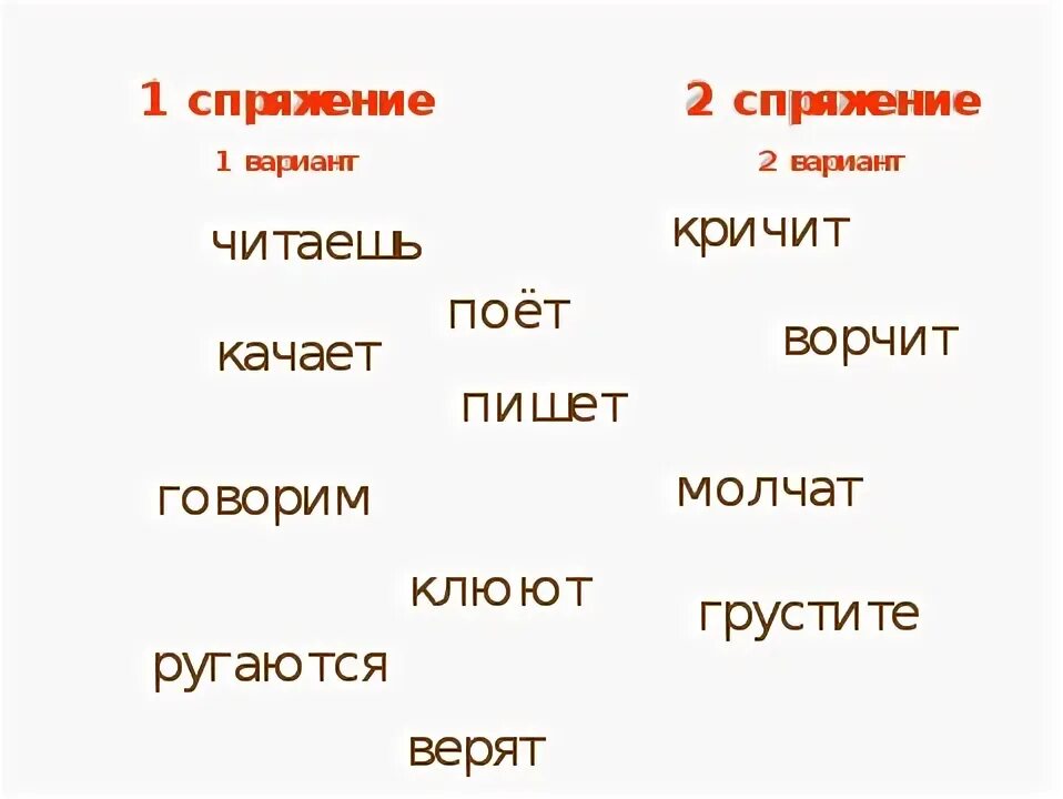 Распределить глаголы по спряжениям. Распредели глаголы по столбикам 1 спряжение 2 спряжение. Распредели глаголы 1 и 2 спряжение. Распредели спряжения глаголов.