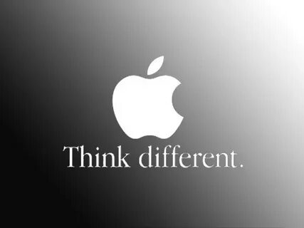 I think different