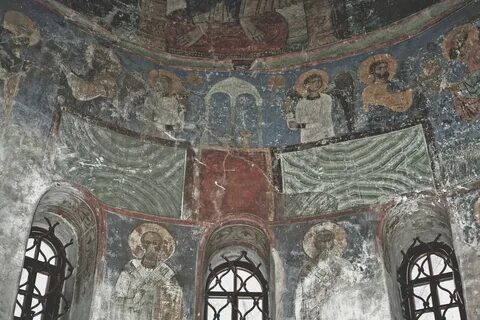 Фрески преображенского собора мирожского монастыря