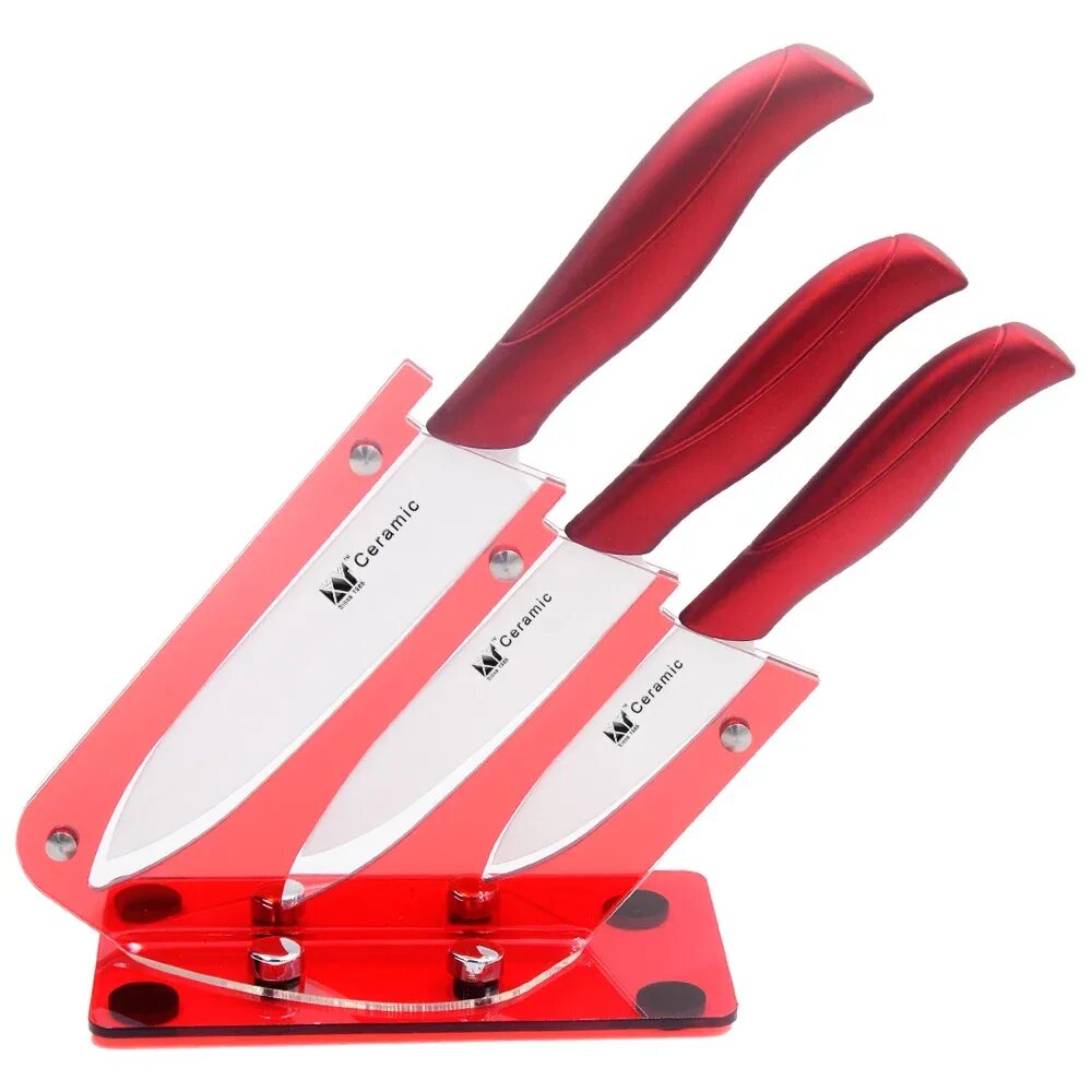 Ножи кухонные марки. XYJ кухонные ножи. Нож кухонный керамический. Набор кухонных ножей 3 шт. Кухонные ножи с красной ручкой.