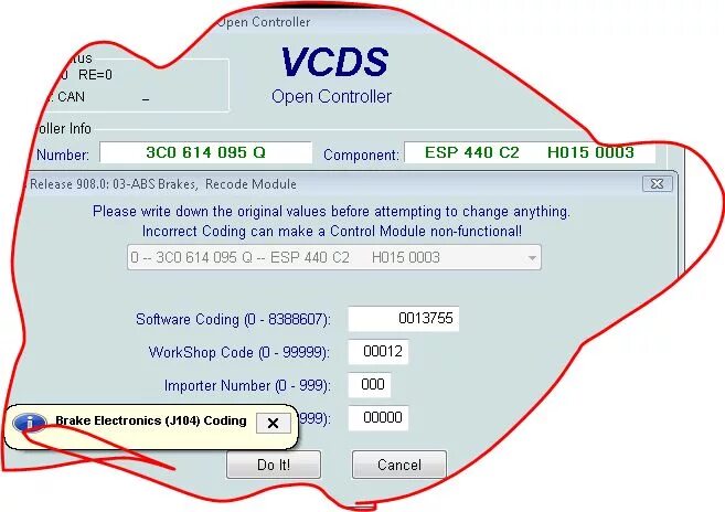 Control number. Control number