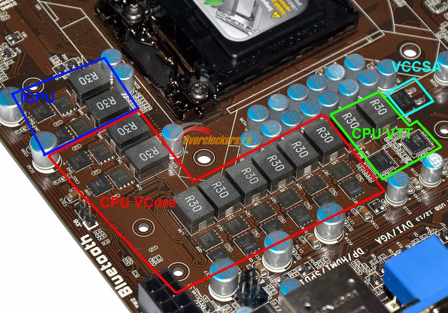 Линии питания процессора. Дроссели VRM на видеокарте. Цепи VRM на материнской плате. Конденсаторы VRM видеокарты. Дроссель VRM на материнской плате.
