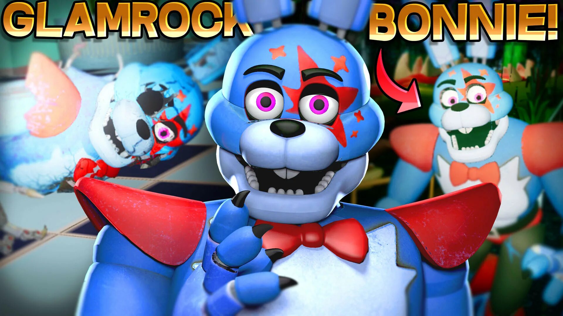 Бонни мод фнаф 9. Монти и бонни фнаф. глэм бонни. glamrock bonnie. фнаф 9 секьюрити брич глэм рок бонни.