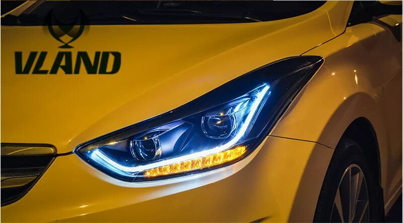 Лампы элантра 5. Hyundai elantra led. дхо led элантра 2013. led фары hyundai elantra md. led линзы элантра 2013.