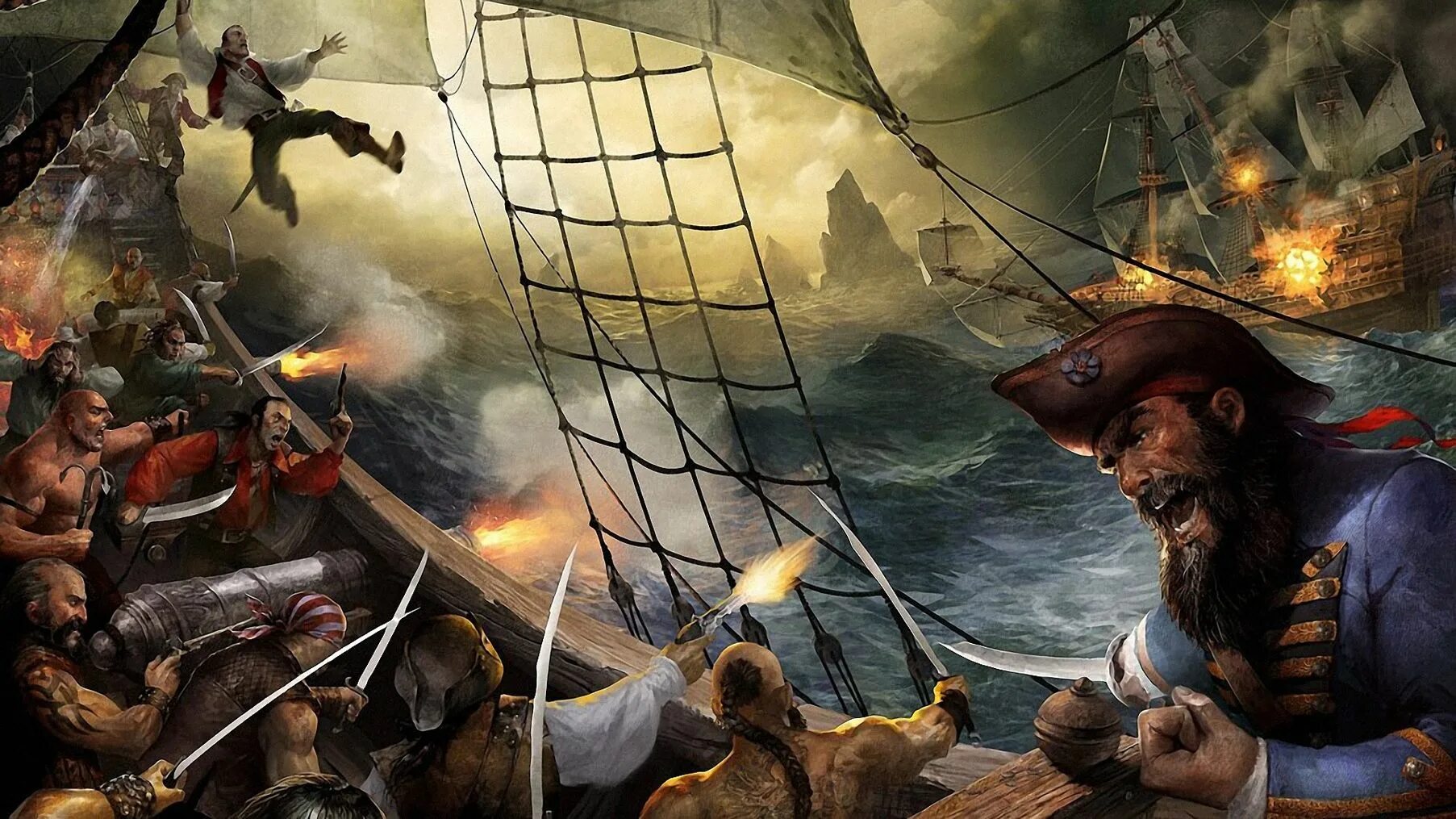 Нападение пиратов. Пират Роджер морские разбойники. Джон Флинт пират. Абордаж 17 века. Пираты Карибского моря абордаж.
