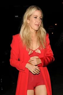 ELLIE GOULDING Leaves V&A Museum in London 08/26/2020 - HawtCelebs.