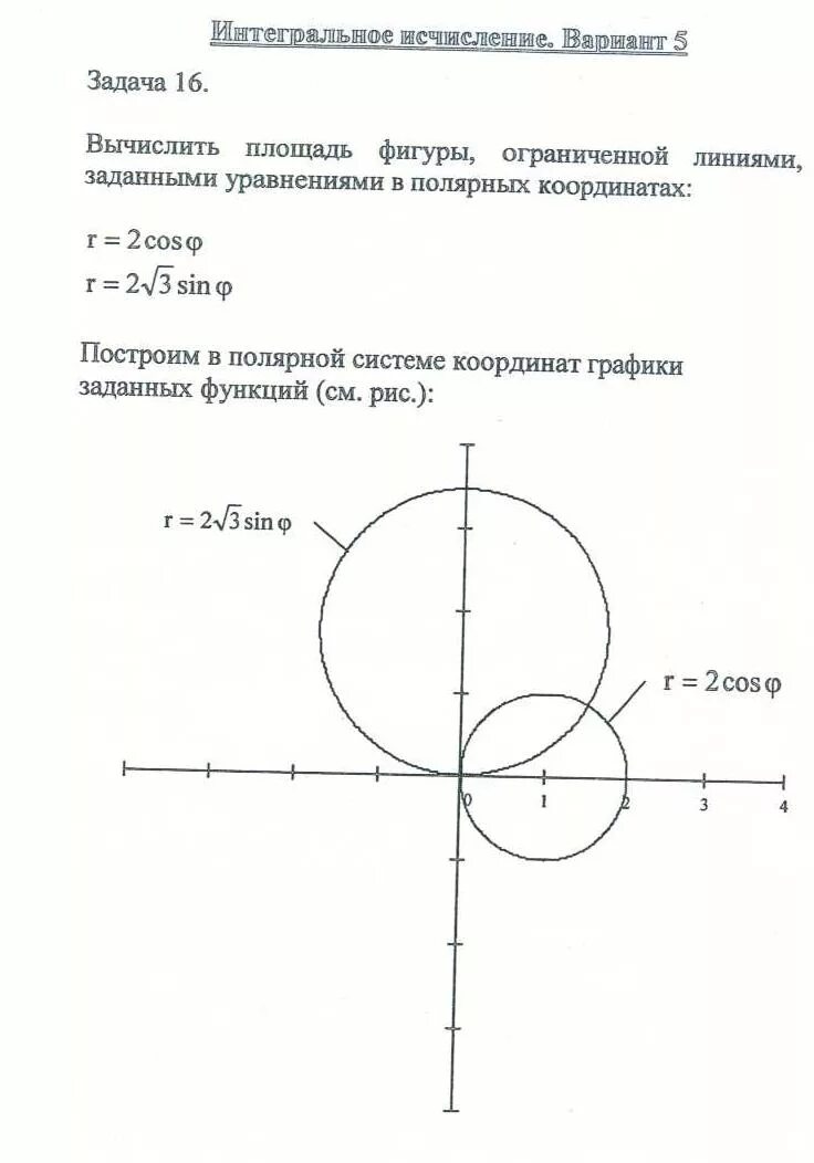 Найти площадь ограниченную кривыми в полярных координатах. Найти площадь фигуры ограниченной линиями в полярных координатах. вычислить площадь фигуры в полярных координатах. найти площадь поверхности в полярных координатах. площадь фигуры, заданной в полярной системе координат.