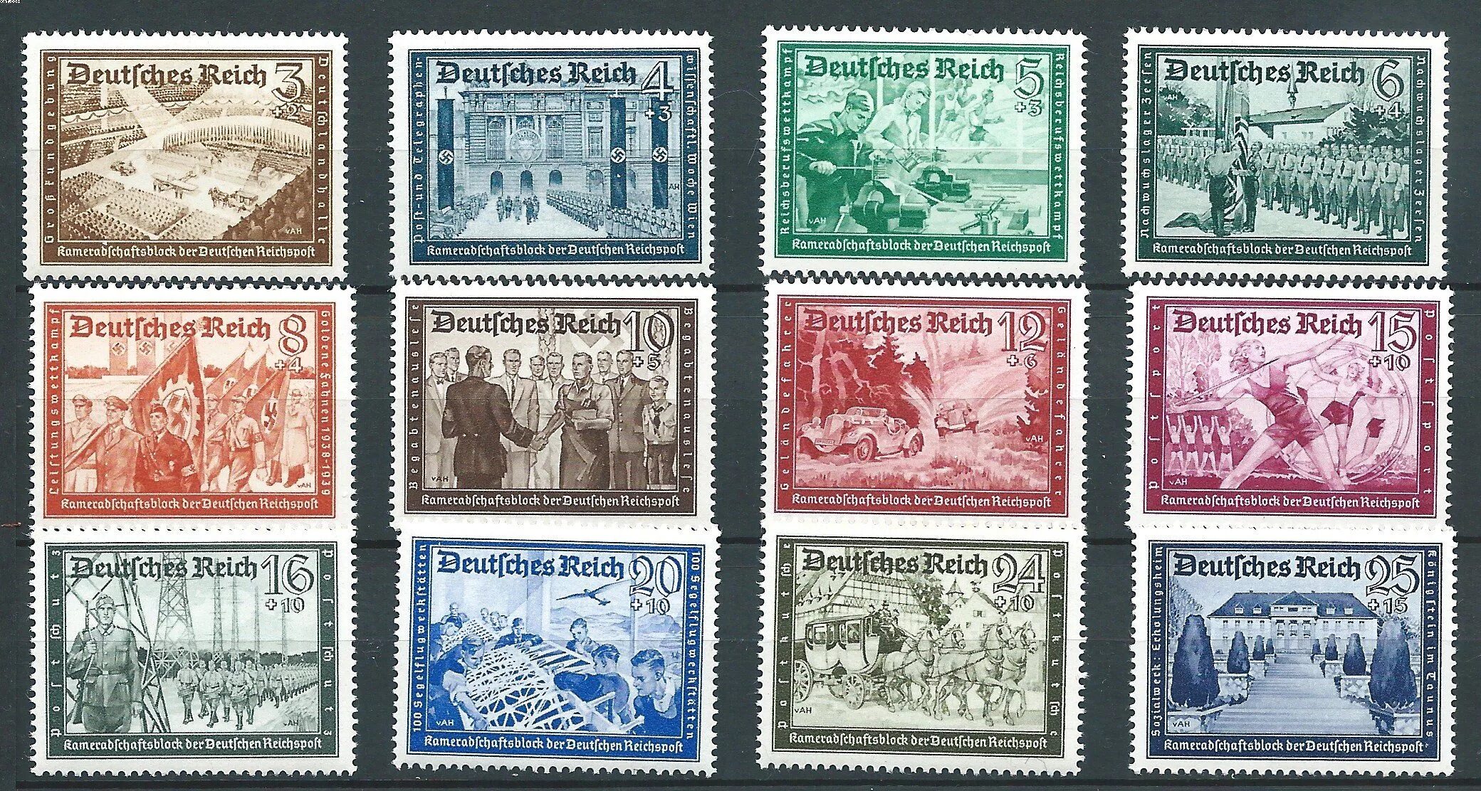 Почтовая марка Deutsches Reich. Марка Германии 1939. Почтовые марки третьего рейха. Марки Германия 3 Рейх.