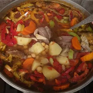 Рецепт вкусной шурпы из свинины