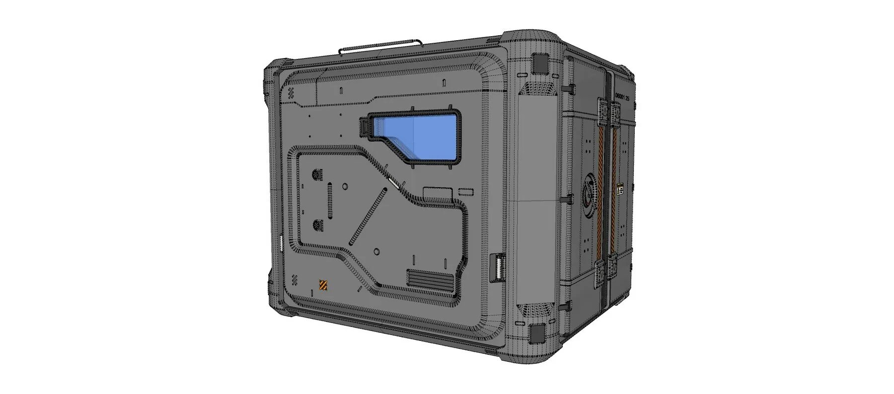 Включи контейнер 2. Sci Fi Cargo Container. Цилиндрический контейнер Sci Fi. Контейнер 2ес10 преобразователь. Container Stuck Sci Fi Factory.