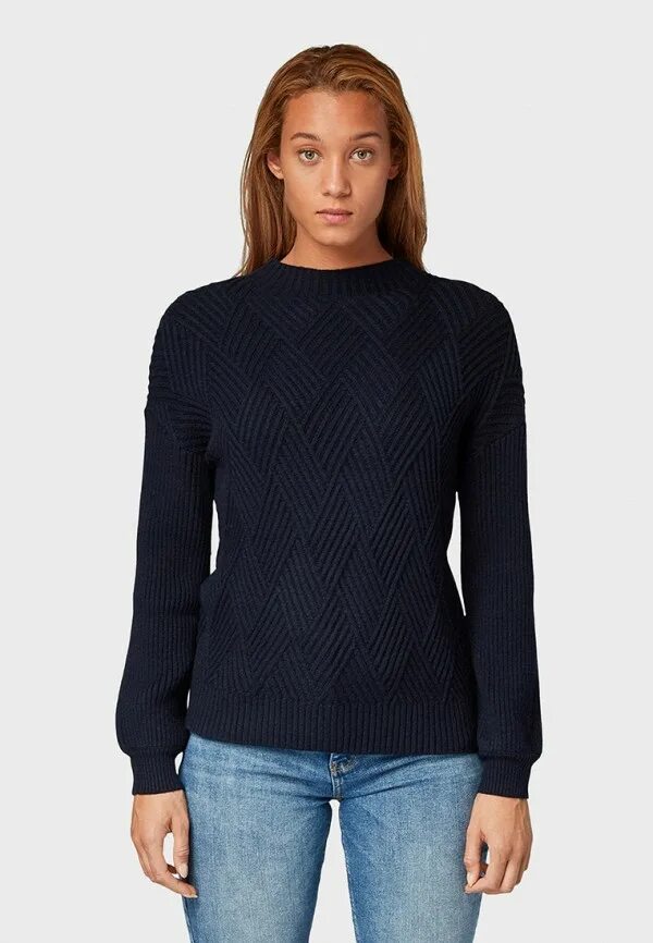 Том тейлор купить в интернет. Пуловер Tom Tailor пуловер. Джемпер Tom Tailor женский. Tom Tailor синий свитер. Tom Tailor свитер женский.