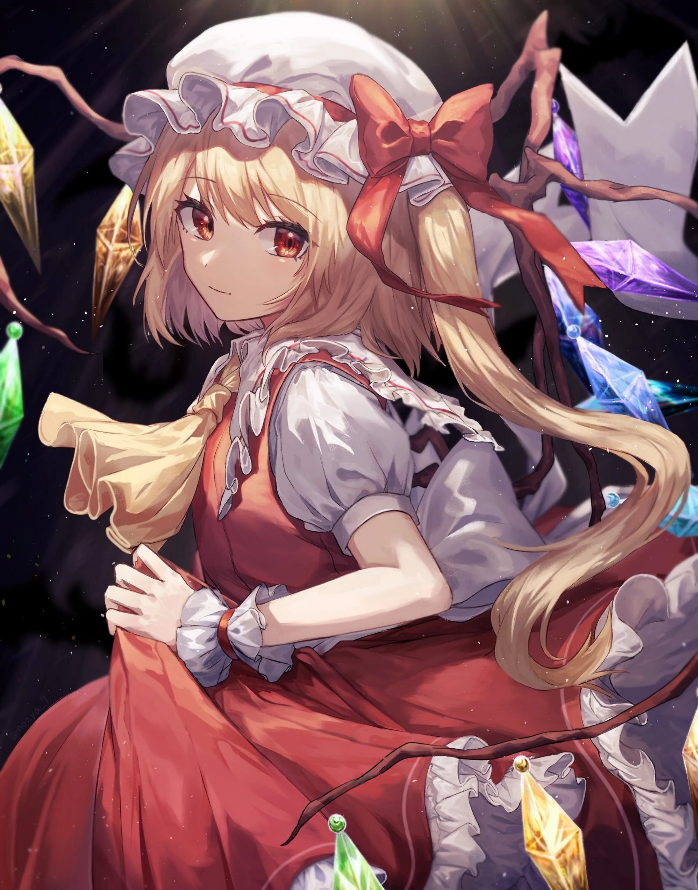 Flandre scarlet. Тоухоу Фландре. Фландр Скарлет Тохо. Touhou Project Фландре Скарлет.