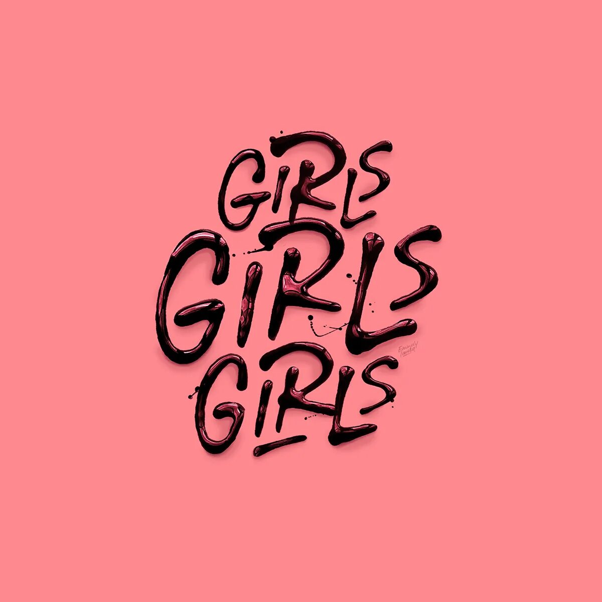 Girl lettering. Girl леттеринг. Леттеринг для девочки. Typography about Love. Wallpapers girls Telegram.