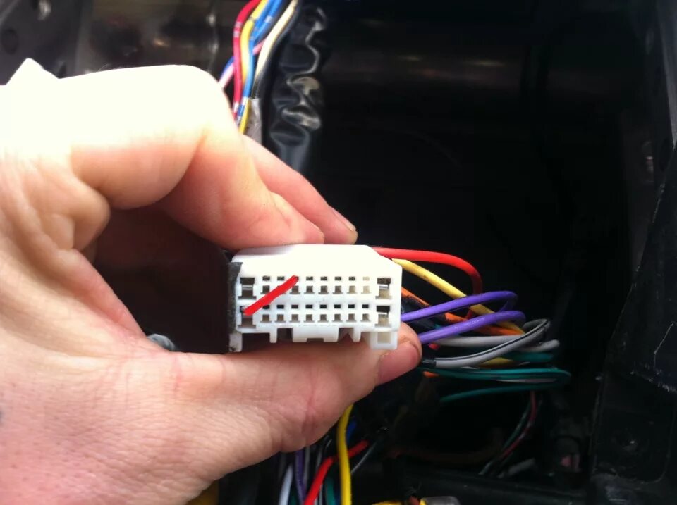 Подключение магнитолы 2 DIN - Mitsubishi Lancer X, 1,6 л, 2012 года автозвук DRI