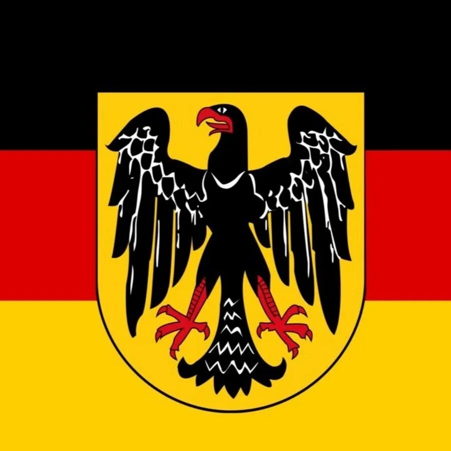 Germany And Austria - Germany Coat Of Arms Baby Blanket - (1026x1026) Png Clipar