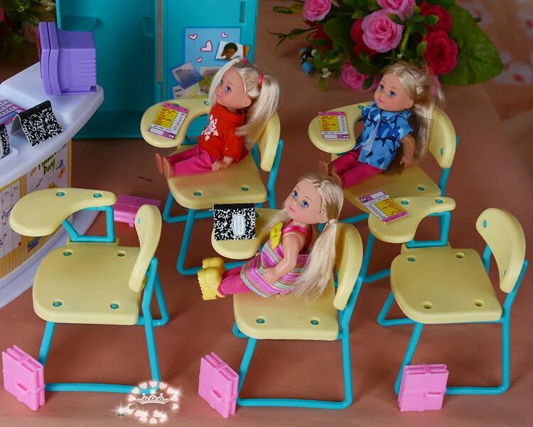 Детский набор школа. Парта для кукол. Набор мебели для кукол "школа. Школьная мебель для кукол. Мебель для куклы в детском саду.