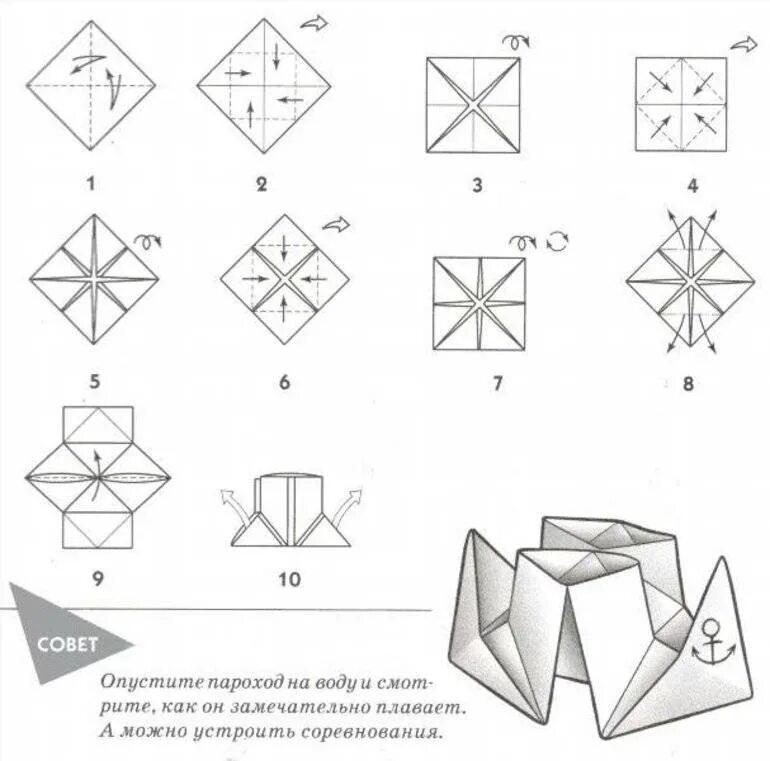 Сделать схему оригами. Бумажный двухтрубный кораблик схема. Как сделать двухтрубный пароход из бумаги. Оригами двухтрубный кораблик из бумаги для детей. Кораблик двухтрубный из бумаги схема складывания.