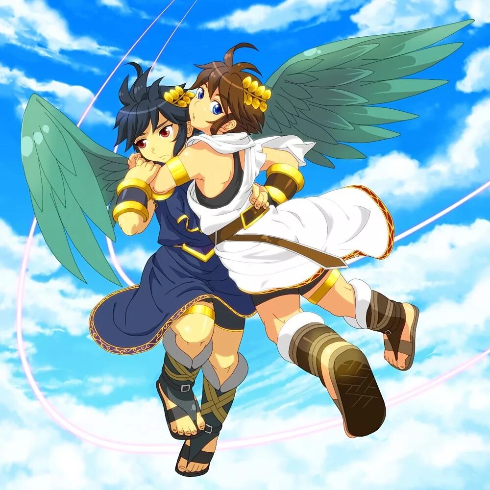 Kid icarus. Dark Pit Kid Icarus. Kid Icarus Pit and Dark Pit. Пит Kid Icarus. Kid Icarus КИД.