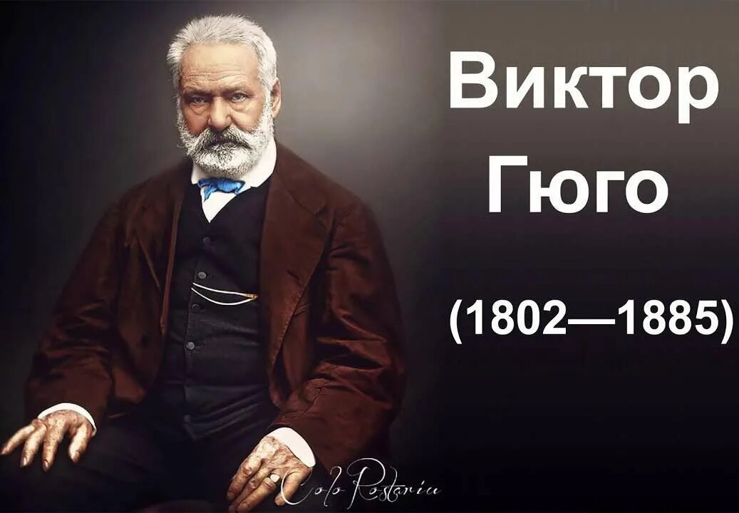 Французскому писателю виктору