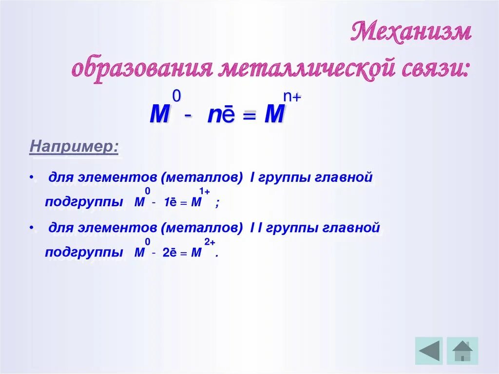 Какой химической связью образованы металлы