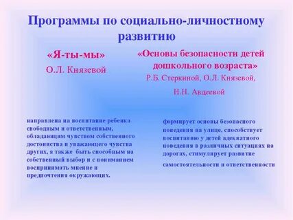 Программа я ты мы