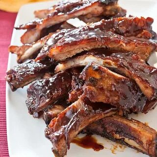 Маринованные свиные ребрышки