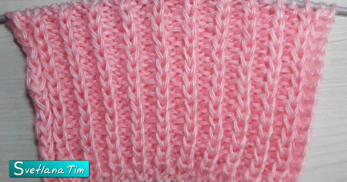 Обработка горловины спицами резинкой 1х1. Резинка 2х2 с вытянутыми петлями. Резинка 1х1 полупотайная&. Резинка 2х2 спицами. Образная резинка 1 1.