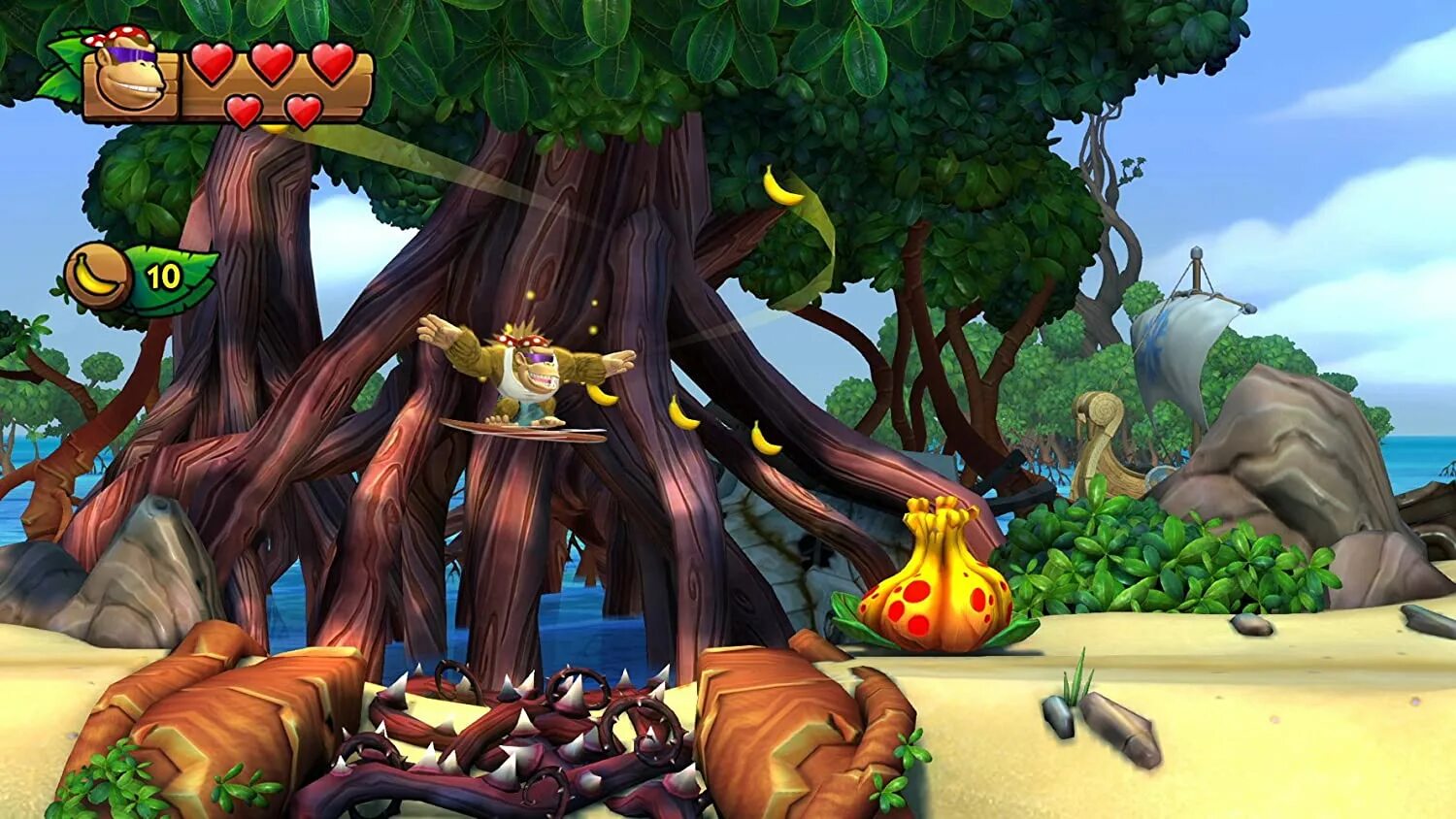 Donkey kong country tropical. Игра Donkey Kong Country. Игра Donkey Kong Country: Tropical Freeze. Донки Конг Нинтендо свитч. Donkey Kong Country Tropical Freeze Nintendo Switch.