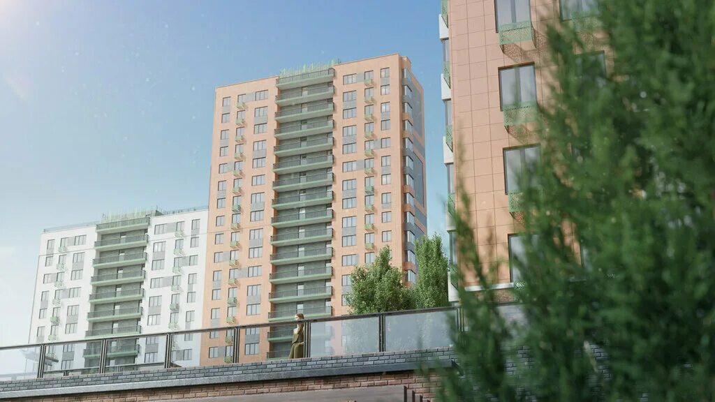 ЖК "Гринсайд" I 8 × 25 эт. I строится SkyscraperCity Forum