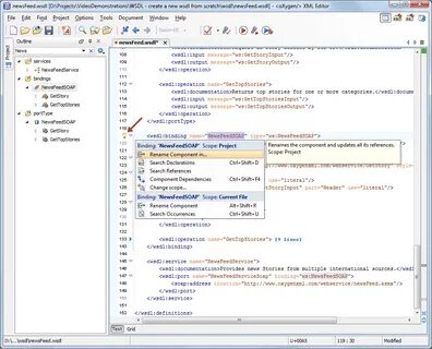 Получить wsdl файл