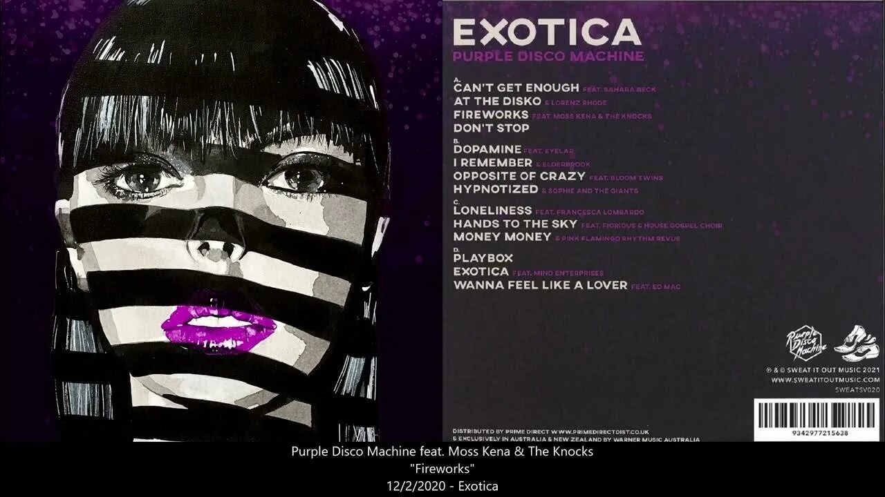 Purple disco machine asdis amice. Purple Disco Machine Exotica. Purple Disco Machine - Exotica (2021). Fireworks (feat. Moss Kena & the Knocks) Purple Disco Machine. Purple Disco Machine Fireworks.