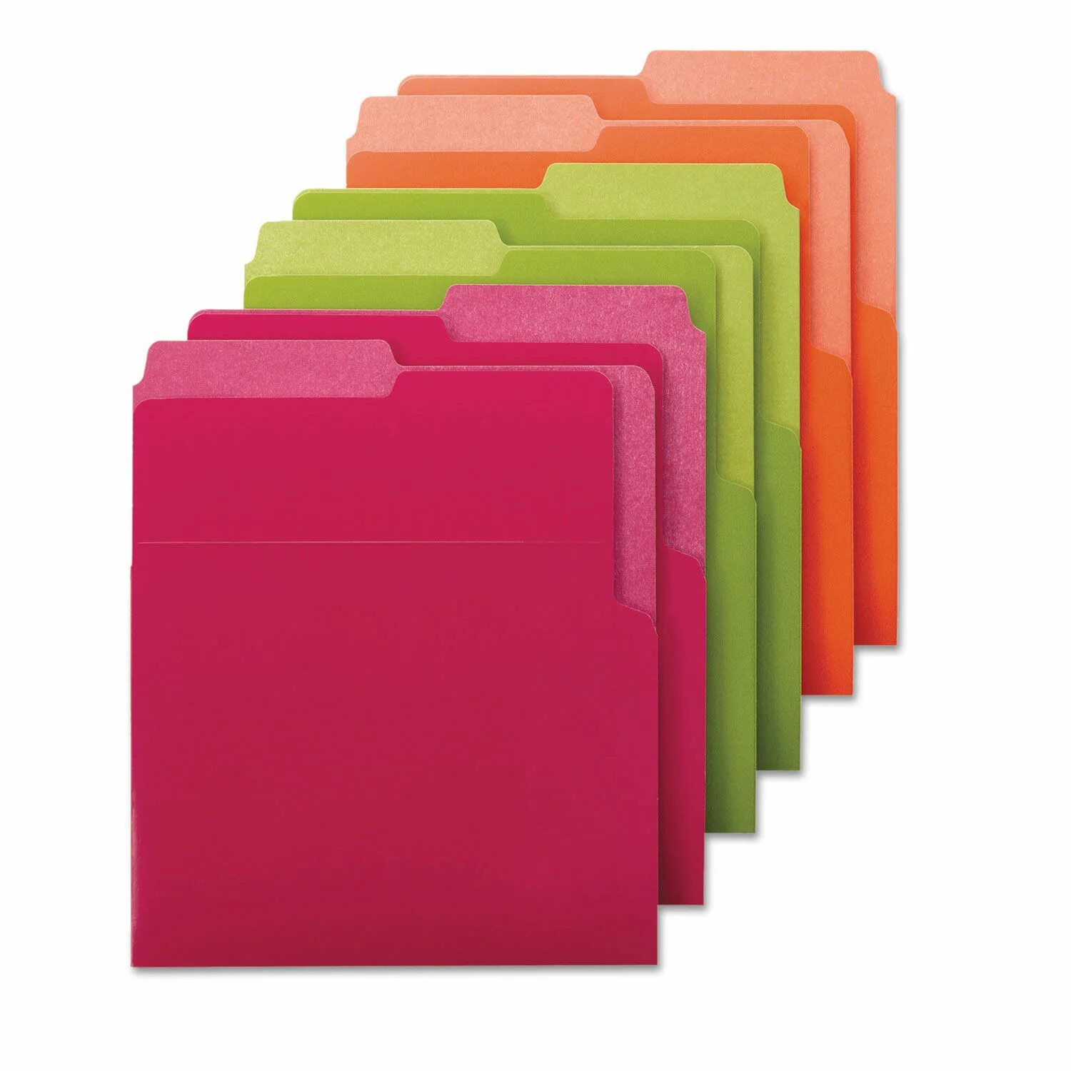 File folder. Folder 440729. Solid Color Assorted Size order Sheet. Vertical Folding Sidebar.