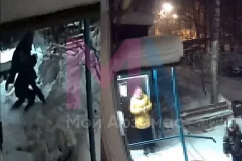 Мужик напал на детей