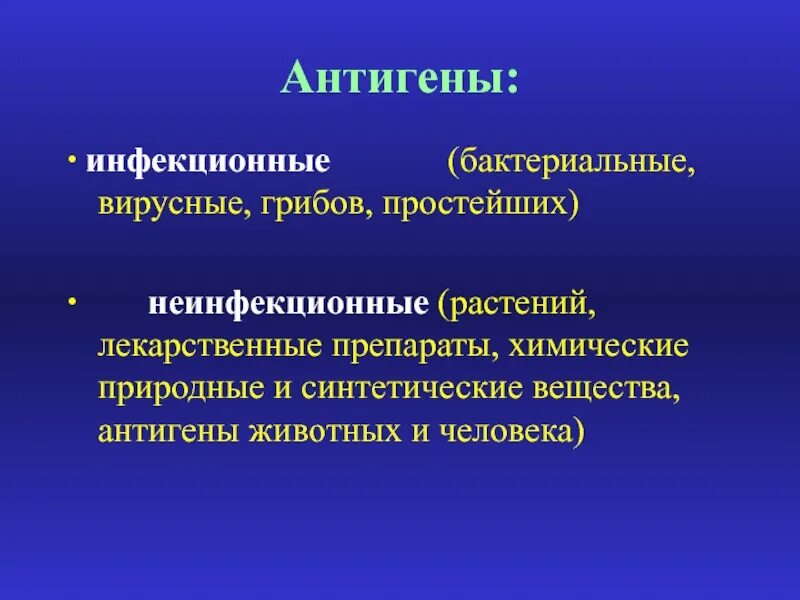 Экзогенные антигены. Классификация антигенов. Классификация антигенов бактерий. Антигены микроорганизмов грибов. Неинфекционные антигены.