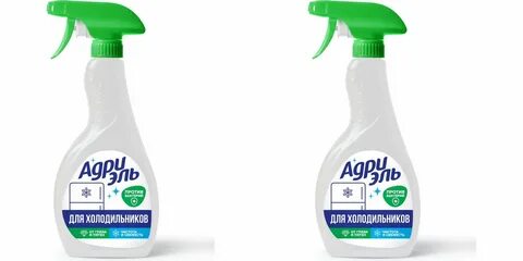 Адриэль Средство для мытья холодильников, 500 мл, 2 штуки - купить с доставкой п
