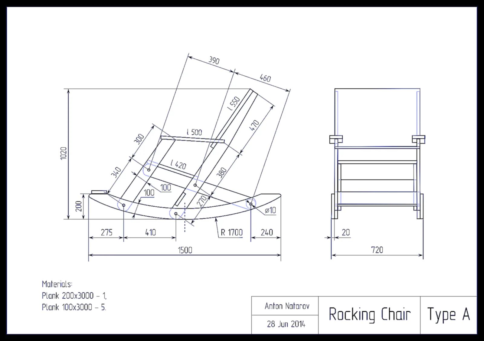 Мебель с чертежами и не только Diy rocking chair, Wood rocking chair, Rocking ch