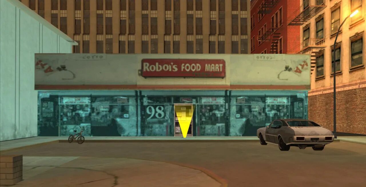 Сан андреас Roboi’s food Mart. GTA sa магазины 24/7. Roboi's food Mart в Лос Сантосе. Roboi's food Mart на карте в ГТА Сан андреас. Магазины в гта сан андреас