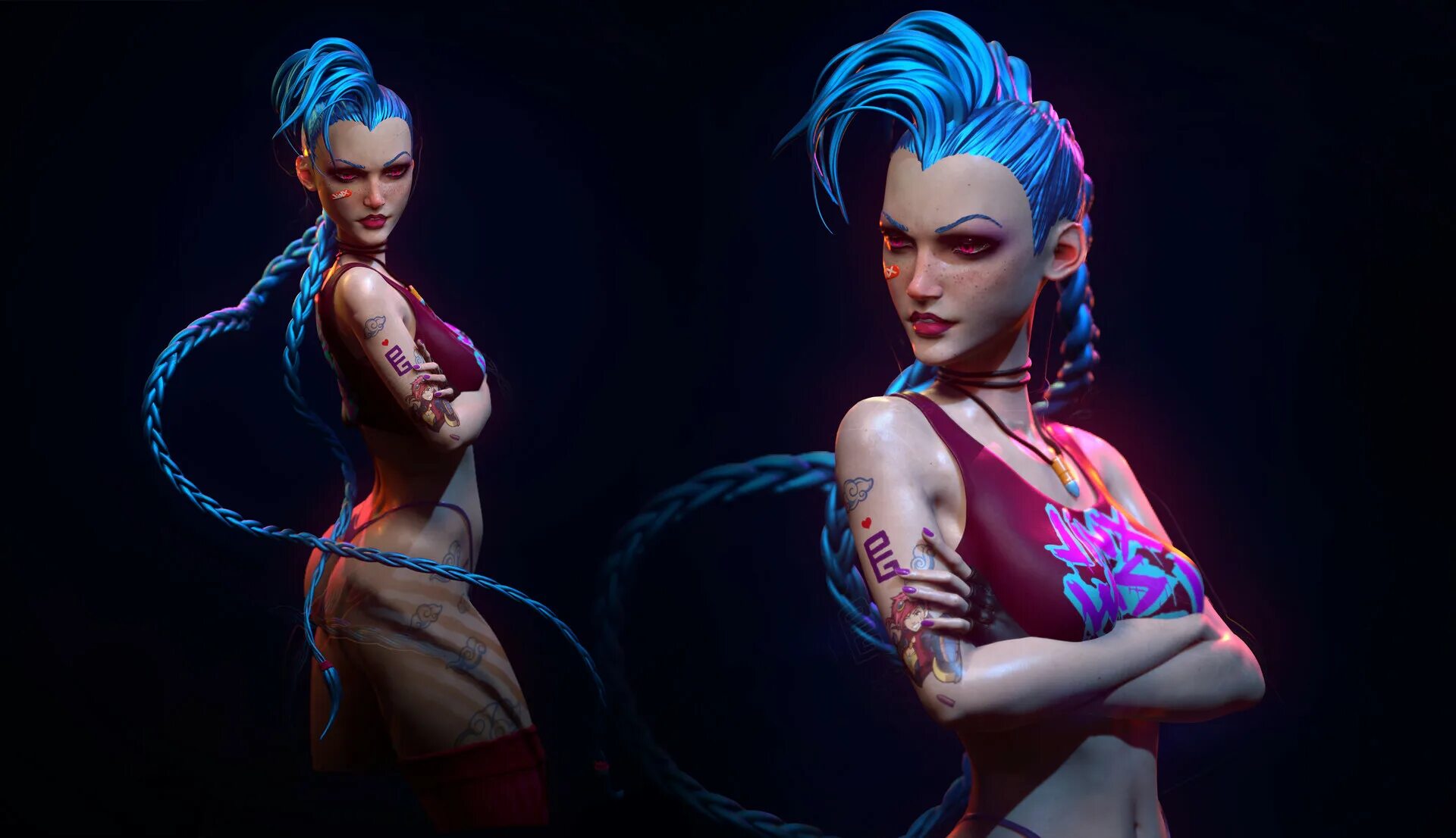 Джинкс выход глав расписание. Джинкс лол 3д. лига легенд джинкс арт 3d. лига легенд джинкс 3d ero. league of legends джинкс аркейн 3d.