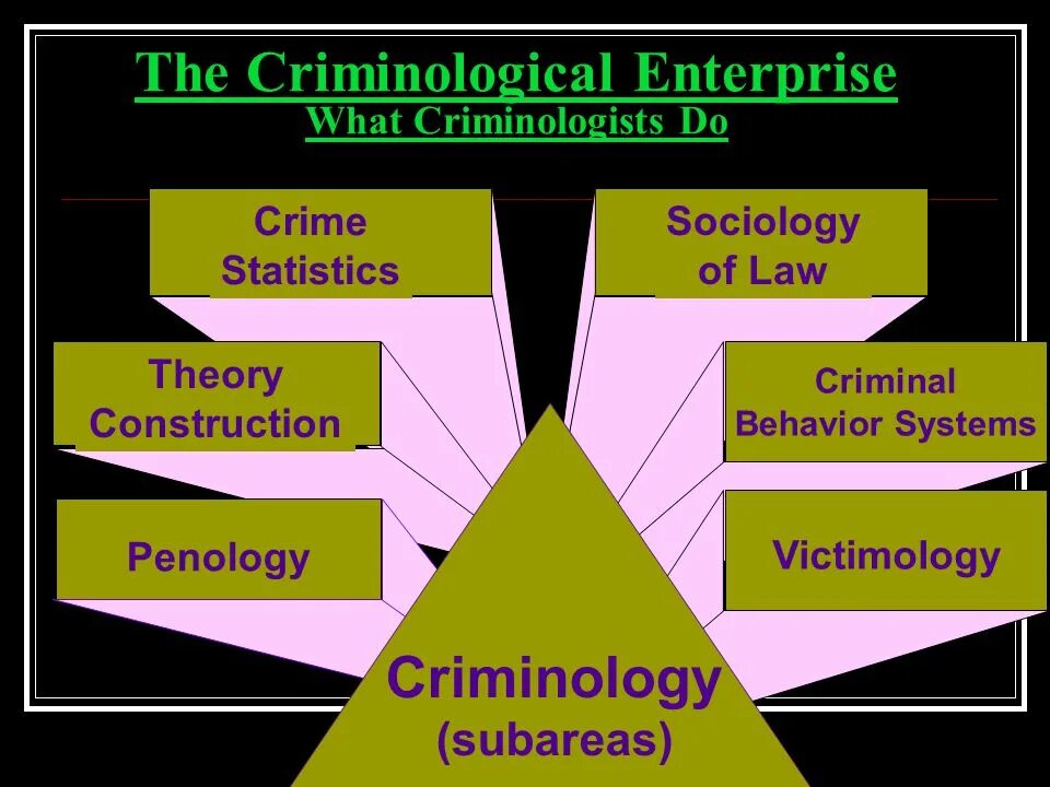 Control Theory (Sociology). Sociology of Law. Criminology criminality. Criminal Law principles. Control law