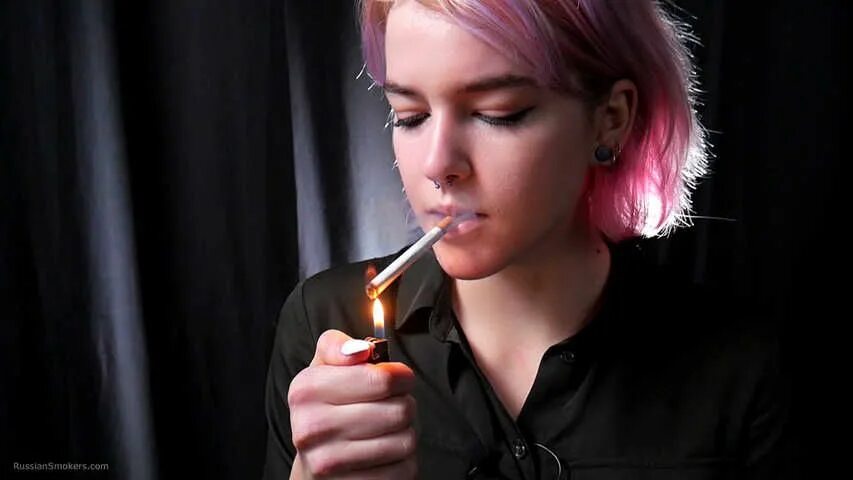 She smokes a lot. She smokes a lot. Russian smoking. Ash hollywood smoking. She smokes a lot.