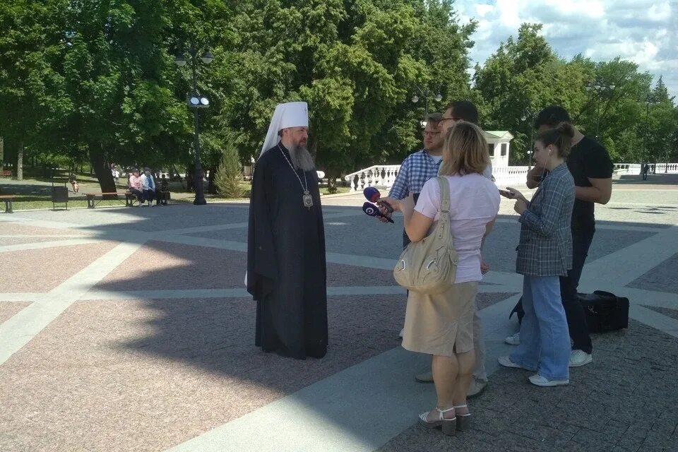 Приезд Патриарха в Пензу. Патриарх в ауле