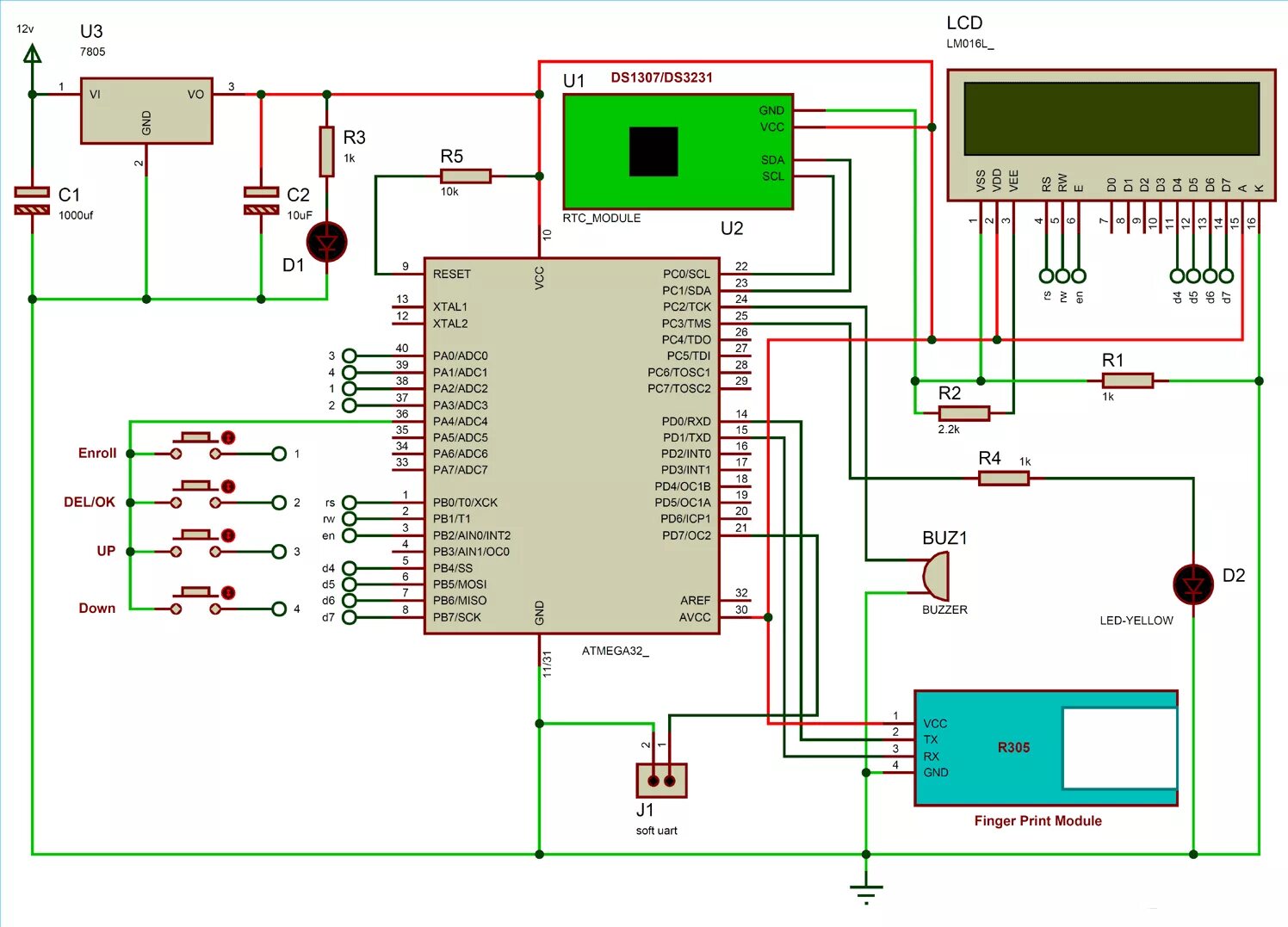 Микроконтроллер AVR atmega32. Atmega32 структурная схема микроконтроллера. Схемы на микроконтроллерах AVR. Аппаратные блоки микроконтроллера atmega32.