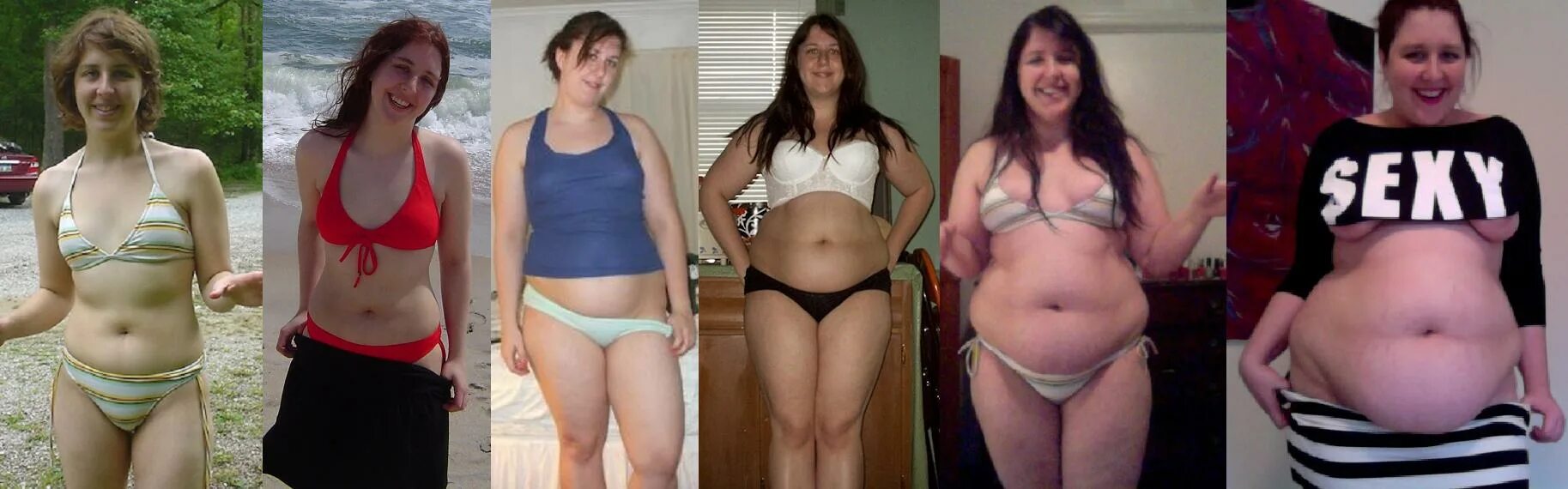 Feedee weight gain progress
