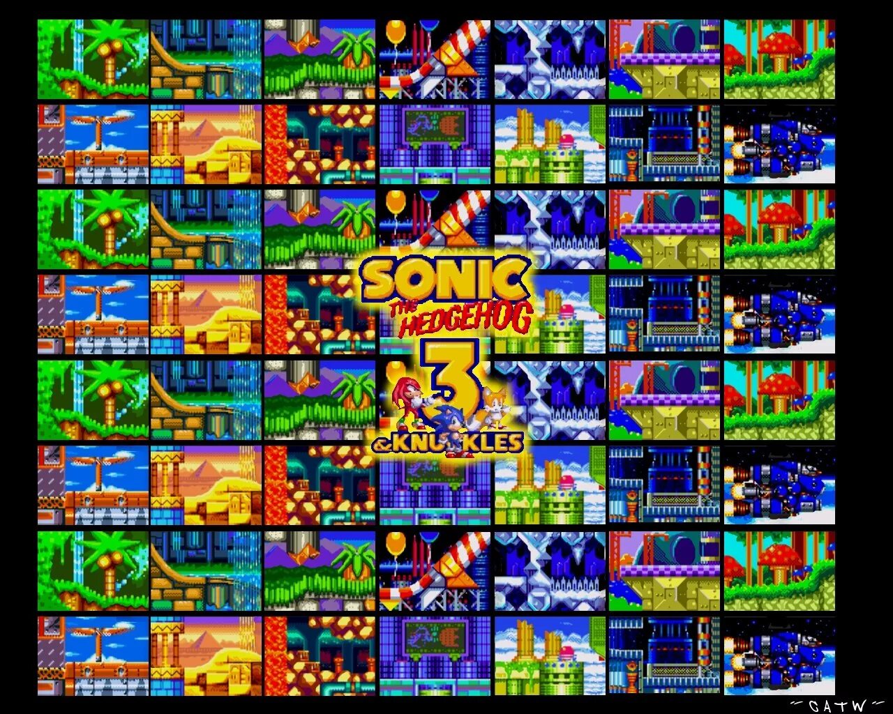 Sonic 3 и наклз