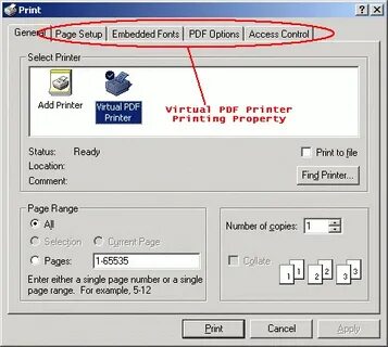 Pdf принтер
