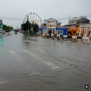 Анапу затопило