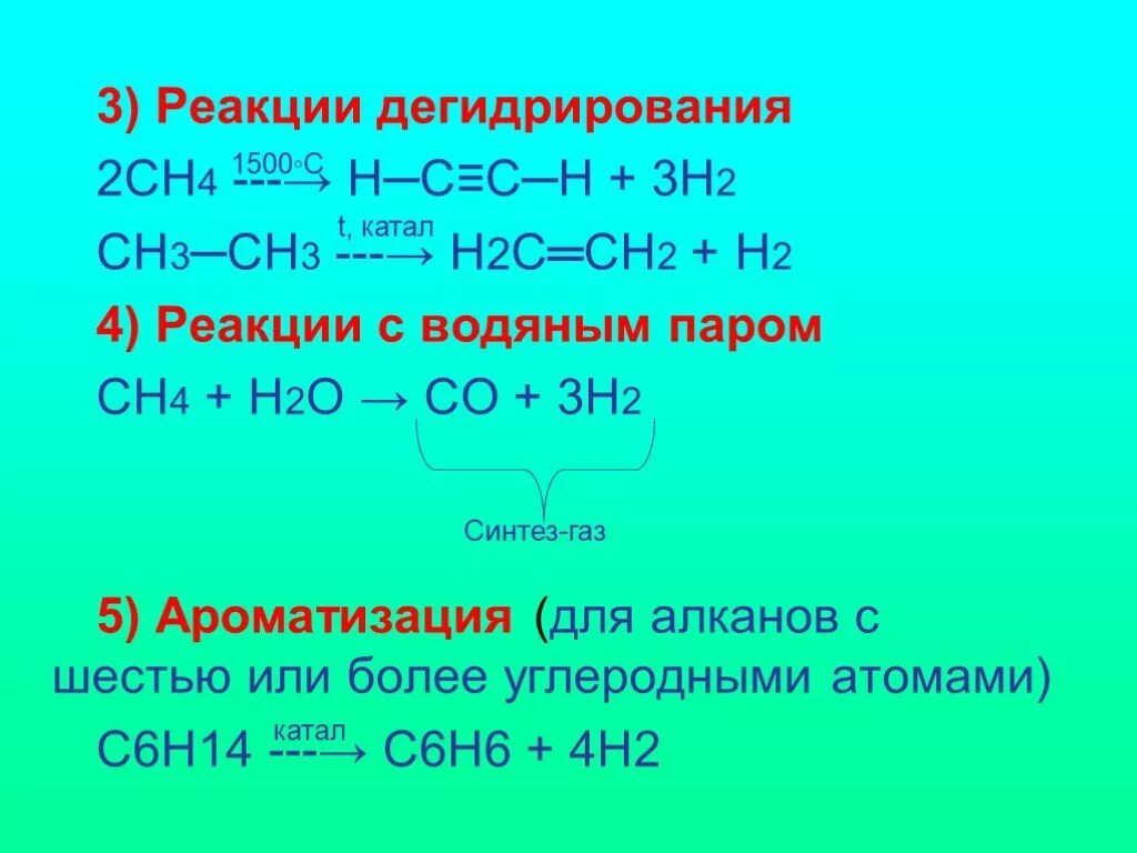 Н2о н реакция