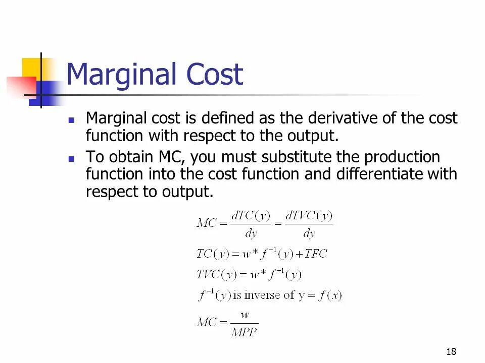 Cost definition. Marginal cost. формула cost function. marginal costing. marginal cost function formula.