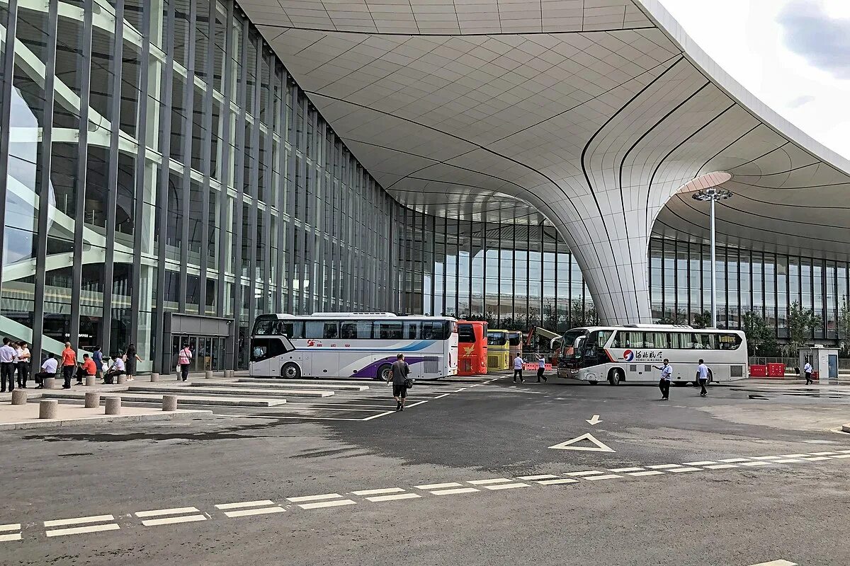 Beijing just finished construction on its massive new international airport - he